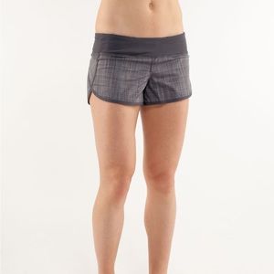 Lululemon Coal Shale Speed Short